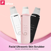 Ultrasonic Ion Cleansing Instrument Skin Scrubber Peeling Shovel Facial