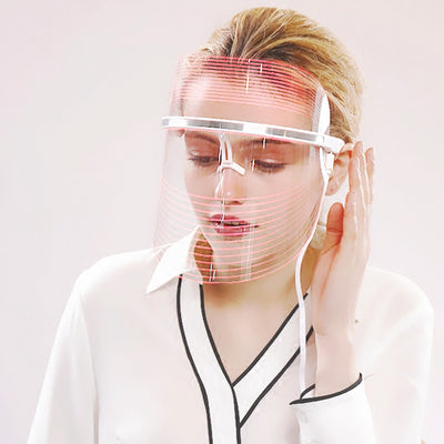 LED Mask Therapy Face  Rejuvenation Whitening Anti Wrinkle Acne Skin Tightening